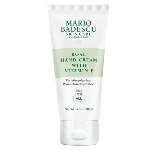 Crema de maini Mario Badescu Rose Hand Cream with Vitamin E, 85g
