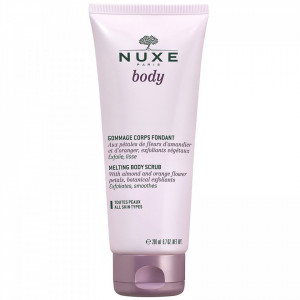 Gel de dus exfoliant Nuxe Body, pentru toate tipurile de piele