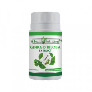 Ginkgo Biloba Extract 60 tablete Health Nutrtion