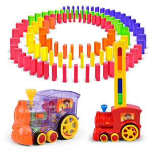 Joc Domino - Locomotiva de creeatie, 100 piese