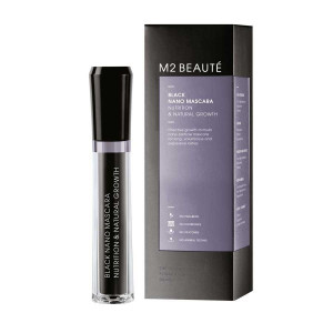 Mascara M2 Beaute Black Nano Nutrition & Natural Growth, 6 ml