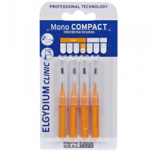 Periute interdentare Mono Compact Orange, 4 bucati, Elgydium
