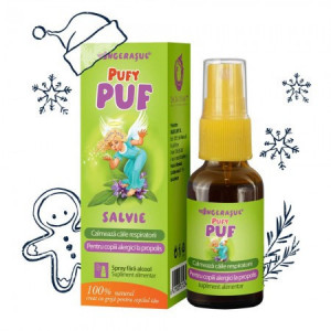 PufyPUF Salvie spray 20 ml - calmeaza durerile de gat