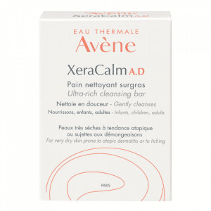 Sapun solid relipidant pentru igiena pielii uscate predispusa la dermatita atopica sau prurit XeraCalm A.D., Avene