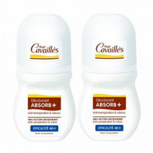 Set deodorant roll-on reglator ABSORB+, Roge Cavailles