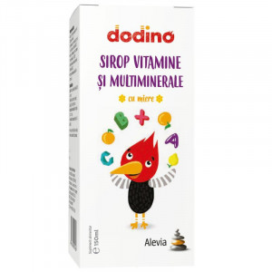 Sirop vitamine și multiminerale Dodino, 150 ml, Alevia
