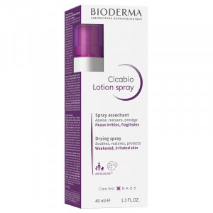 Spray lotiune reparatoare, Bioderma Cicabio, 40 ml