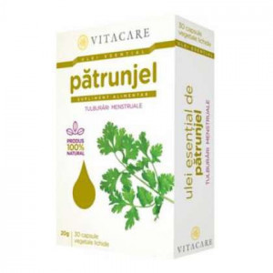 Ulei esential de Patrunjel Vitacare 30 capsule