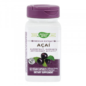 Acai SE 520mg Nature's Way, 60 capsule, Secom