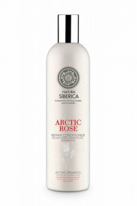 Balsam reparator pentru par uscat cu Trandafir Arctic, Natura Siberica