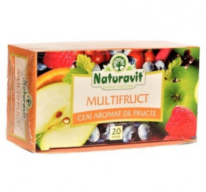 Ceai Multifruct Naturavit 20 plicuri