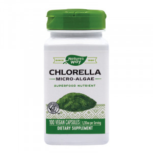 Chlorella Micro-Algae SECOM Natures Way 100 capsule