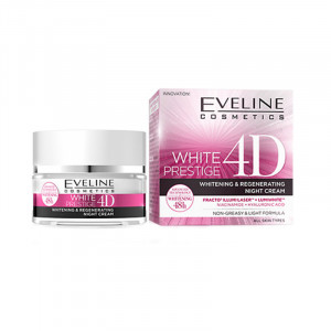 Crema de noapte Eveline Cosmetics White Prestige 4D