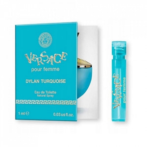 Esantion Versace Dylan Turquoise, Femei, Apa de Toaleta, 1 ml