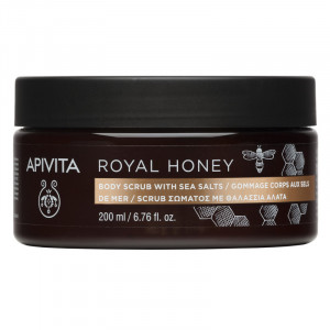 Exfoliant pentru corp cu miere Royal Honey Apivita, 200 ml