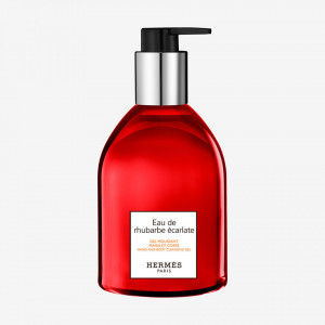 Hermes, Gel de maini si dus Eau de Rhubarbe Écarlate, 300 ml