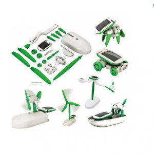 Kit robotic solar, jucarie educativa 6 in 1
