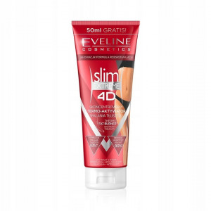 Ser termoactiv anticelulitic Slim Extreme 4D, Eveline Cosmetics, 250 ml