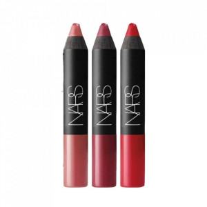 Set Creion ruj Mat, NARS Velvet Matte Lip Pencil, 3 x 1,8 g