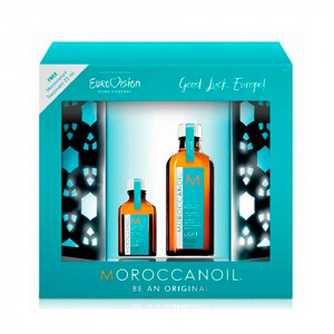 Set ulei tratament Light Moroccanoil Be An Original: 100 ml + 25 ml