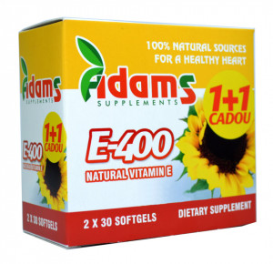 Vitamina E 400 Naturala Adams Vision