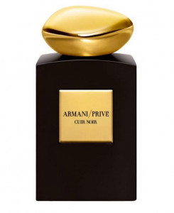 Armani Prive Cuir Noir