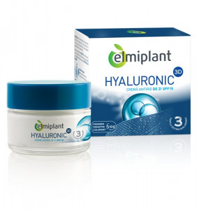 Crema Antirid De Zi SPF15 Hyaluronic 3D Elmiplant