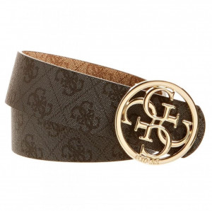 Curea dama reversibila Guess Valy, Gri/Maro