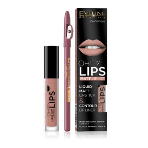 Kit de buze Oh! My Lips Matt Eveline Cosmetics