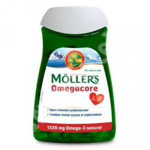 Omegacore, 60 capsule moi, Moller's