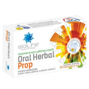 Oral Herbal Prop Helcor, 30 tablete