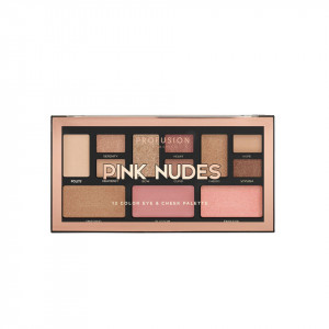 Paleta de farduri Profusion Eyeshdwpalette Pink Nudes