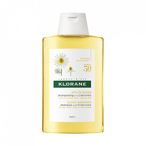 Șampon cu extract de mușețel pentru păr blond, Klorane
