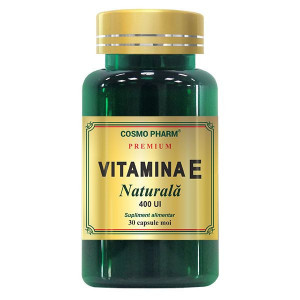 Vitamina E Naturala 400mg 30 capsule Cosmopharm
