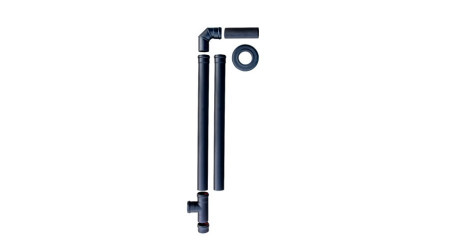 KIT EVACUARE GAZE ARSE DN80 PENTRU CAZANE PE PELETI
