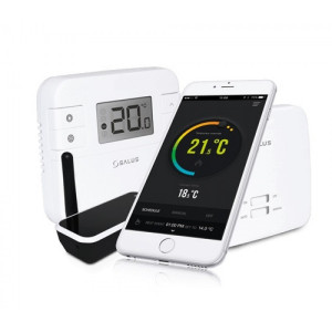 Cronotermostat de ambient cu control prin internet Salus RT310i. 5 ani garantie