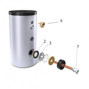 Rezistenta electrica cu termostat boiler TESY - 6 kW