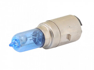 Bec far Halogen albastru BA20D 12V 35/35W