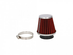 Filtru aer sport Ø44/45mm, crom -conic IT-05-01-78