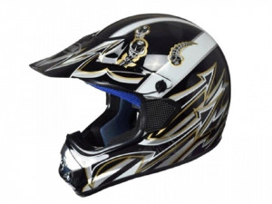 Casca moto enduro negru-gri Awina TN8686-31 marimea L