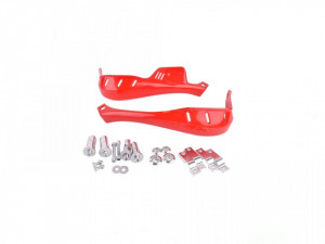 Set protectii maini enduro-culoare rosie