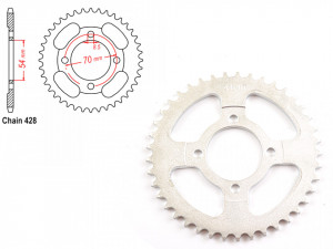 Pinion transmisie spate 428-41T