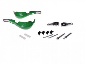 Set protectii maini insertie aluminiu-culoare verde