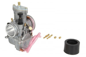 Carburator PWK 34, 2T/4T IT-02-01-34 iesire cilindru 40mm, iesire filtru aer 55 mm, surub reglaj pe partea stanga