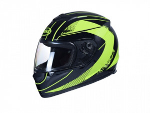 Casca moto integrala negru-verde Awina TN0700B-A1 marimea M