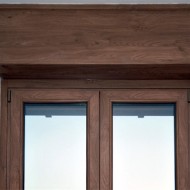 Cassonetti PVC colore legno 70 colori o verniciati 300 colori RAL, altezza 350 mm, lunghezza 2100 mm, profondita massima montaggio 150 mm