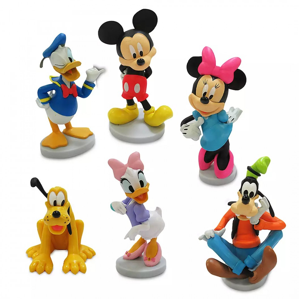 Absolute Discrepancy Survival Set 6 figurine Clubul lui Mickey Mouse
