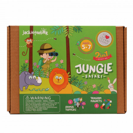 Jack In The Box - Kit Creatie 2-In-1 Safari In Jungla