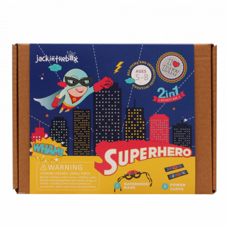 Jack In The Box - Kit Creatie 2-In-1 Supererou