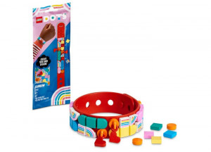 Bratara curcubeu cu accesorii